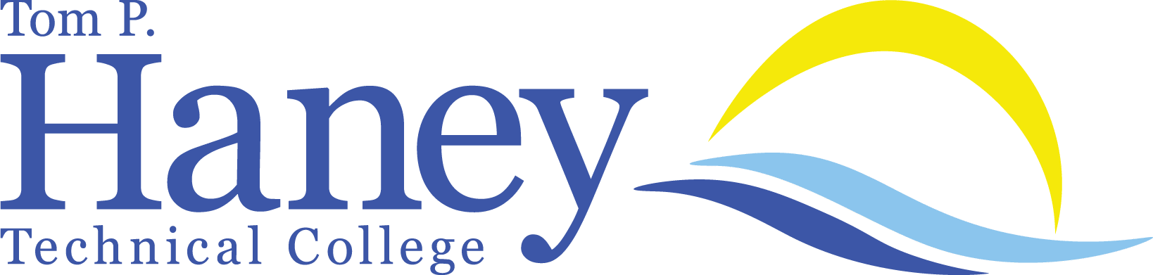 Tom P Haney Technical College logo partner with Bay Economic Development Alliance